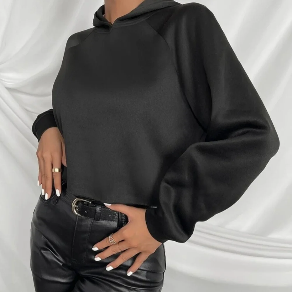 5/$25 - SHEIN GREY chain back hoodie sz. L - Picture 7 of 12